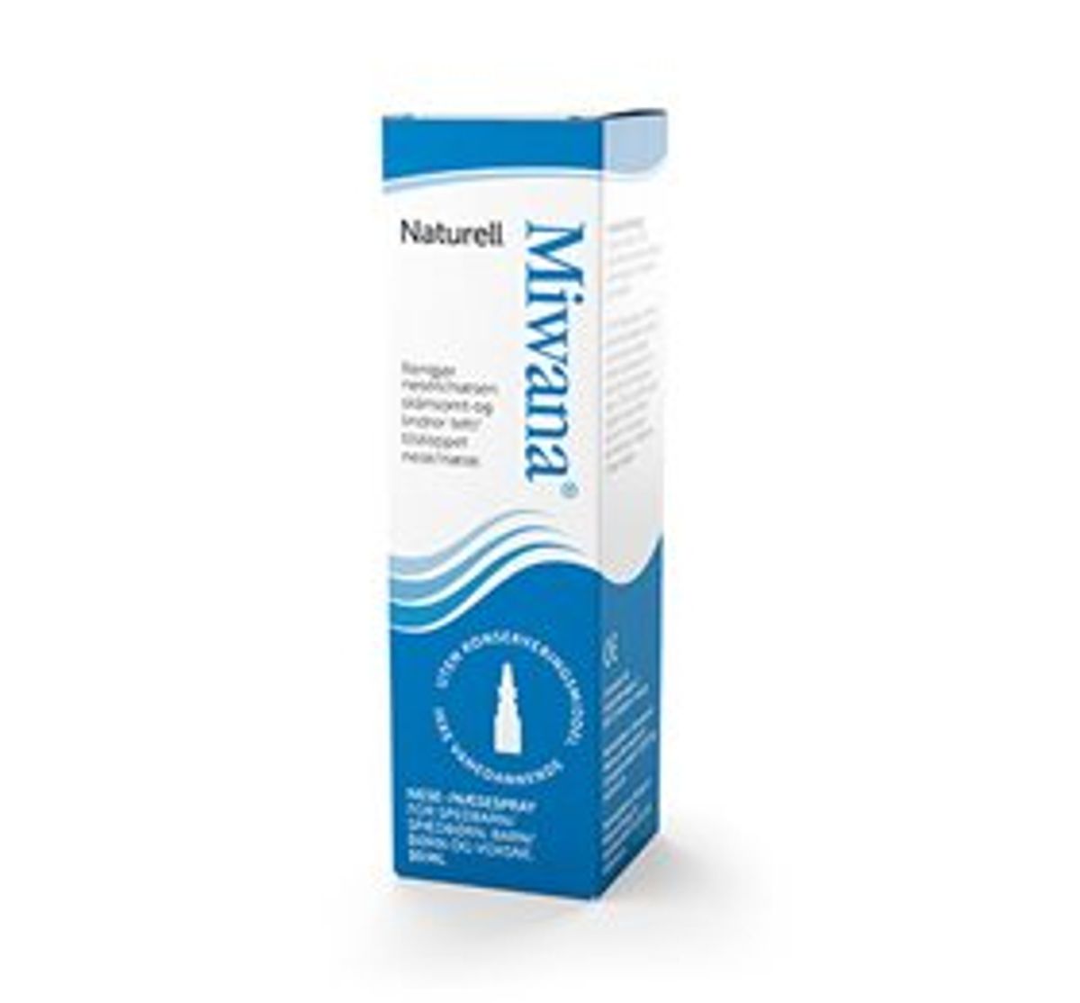 Miwana Næsespray Naturel &bull; 30 ml