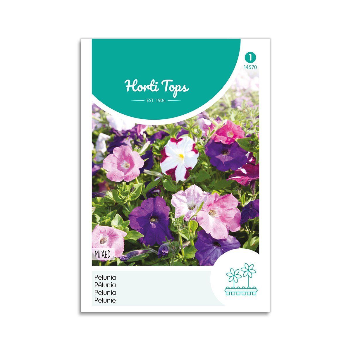 Mix Petunia frø - Horti Tops