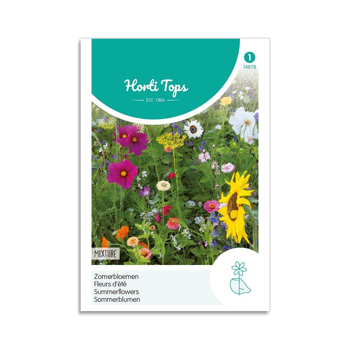 Mix Sommerblomster frø - Horti Tops