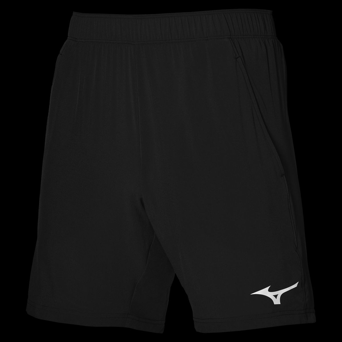 Mizuno 8" Flex Shorts (Mens, Sort) - L