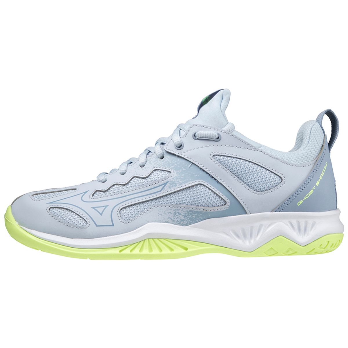 Mizuno Ghost Shadow (Dame, Heather/Troposphere/Neo Lime) - 39