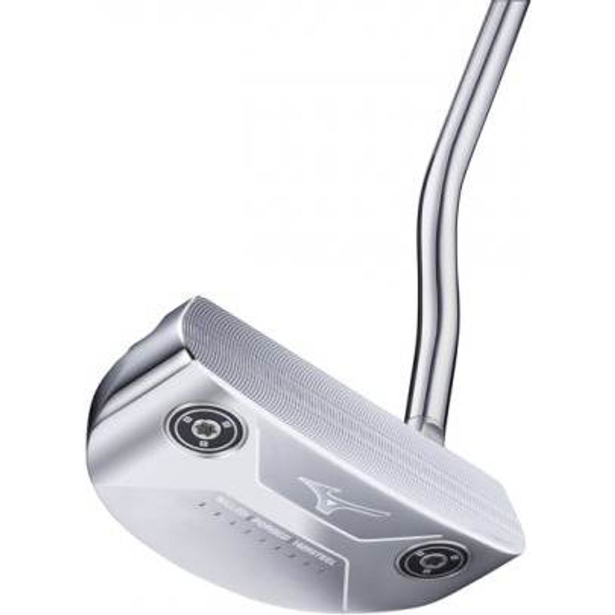 Mizuno M-Craft 3 Double Bend Neck Herre Putter - Chrome - Højre - Str. 34" - Mizuno Deep Etched (2021) Standard Blue