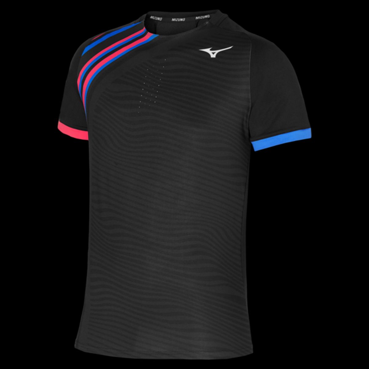 Mizuno Shadow Graphic T-shirt (Sort) - L