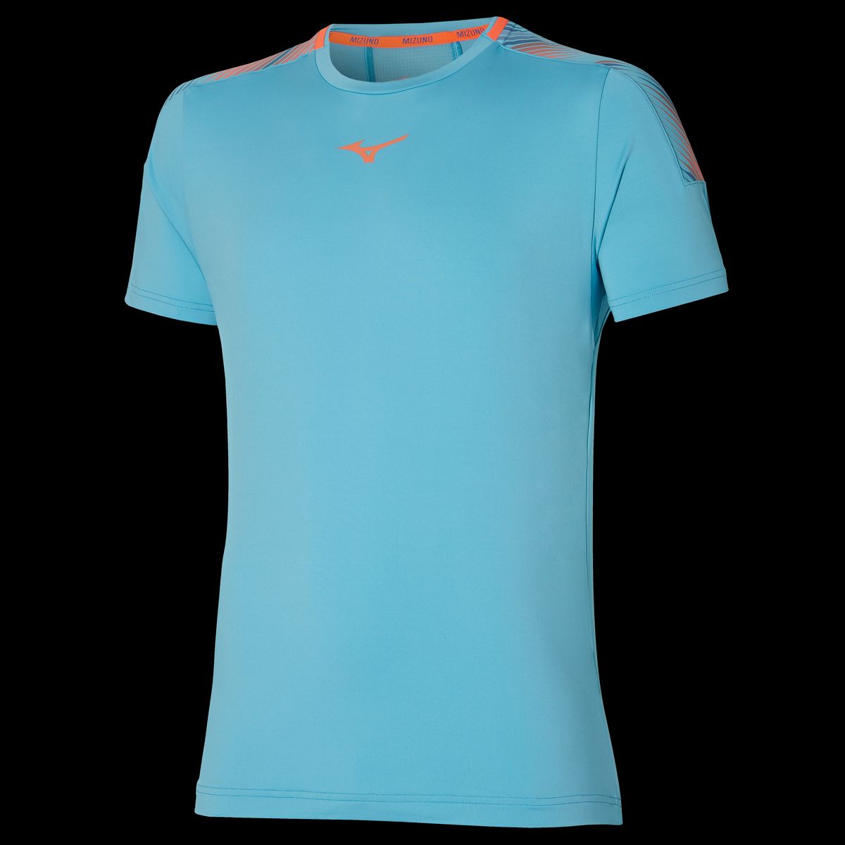 Mizuno Shadow T-shirt (Maui Blue) - L