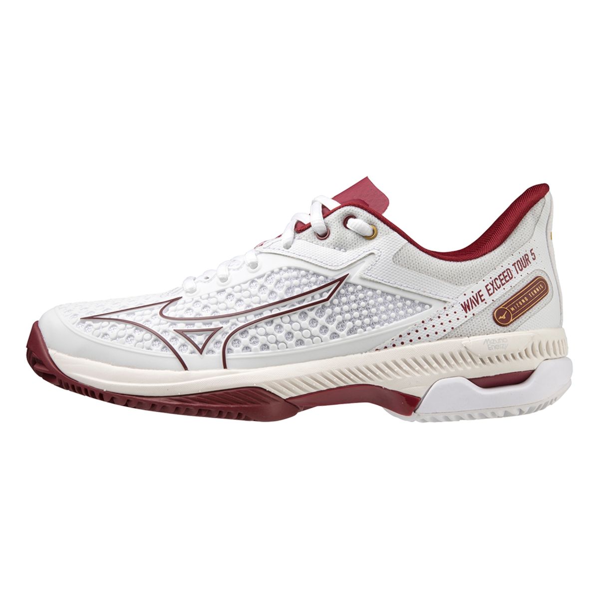 Mizuno Wave Exceed Tour 5CC Women White/Cabernet