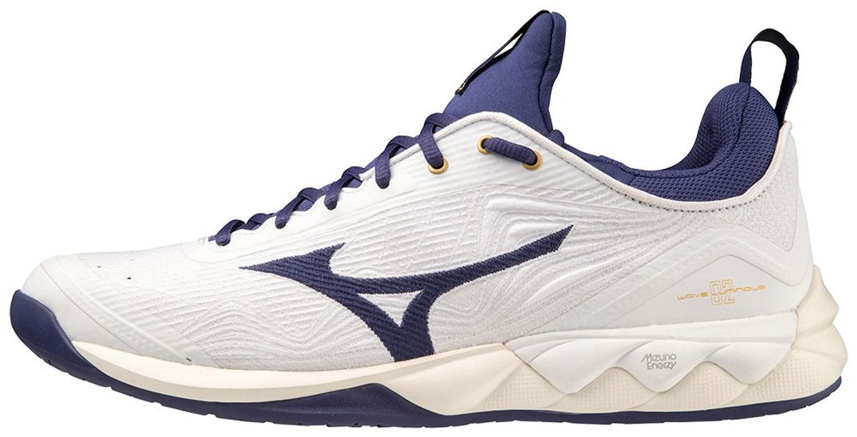 Mizuno Wave Luminous 2 (Hvid/Mørkeblå) - 40.5