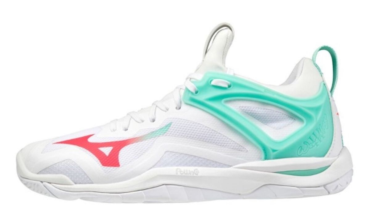 Mizuno Wave Mirage 3 Dame Hvid/Turkis