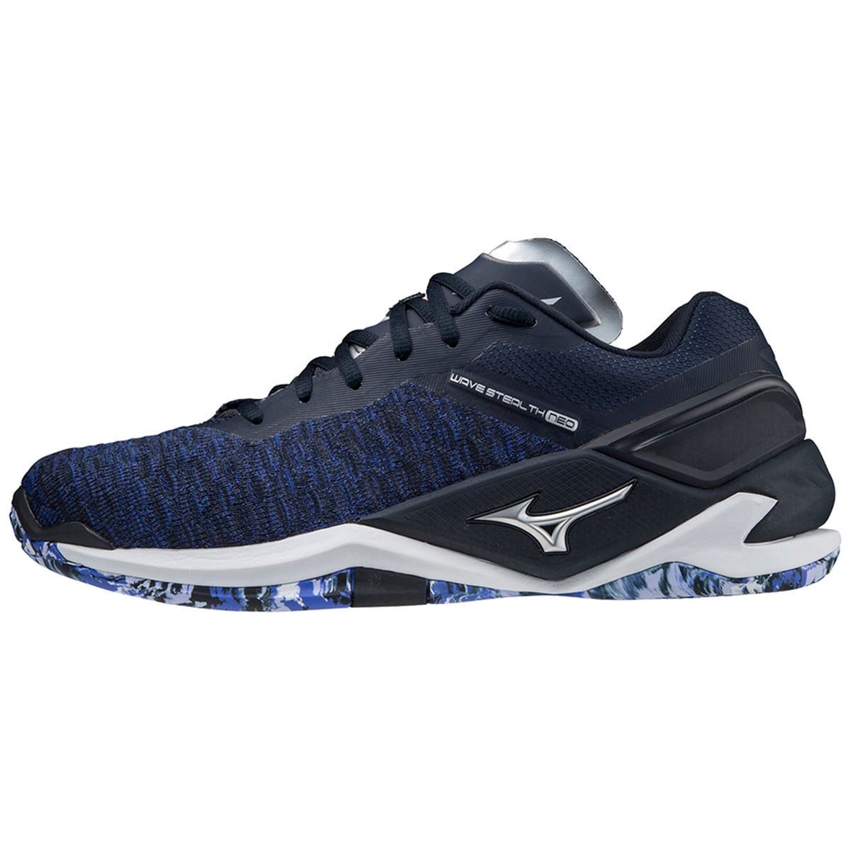 Mizuno Wave Stealth Neo Sky Captain/Silver