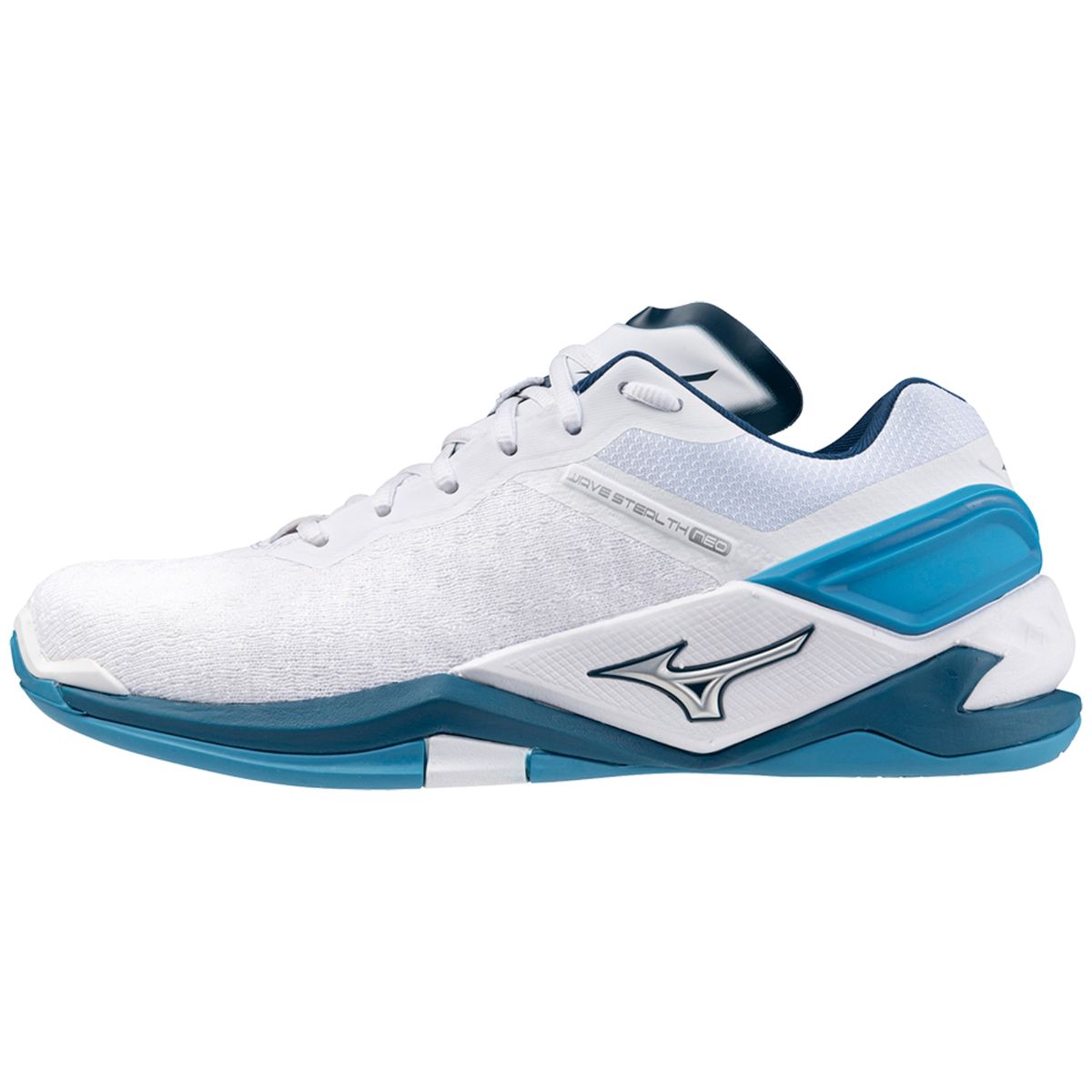 Mizuno Wave Stealth Neo White/Sailor Blue/Silver