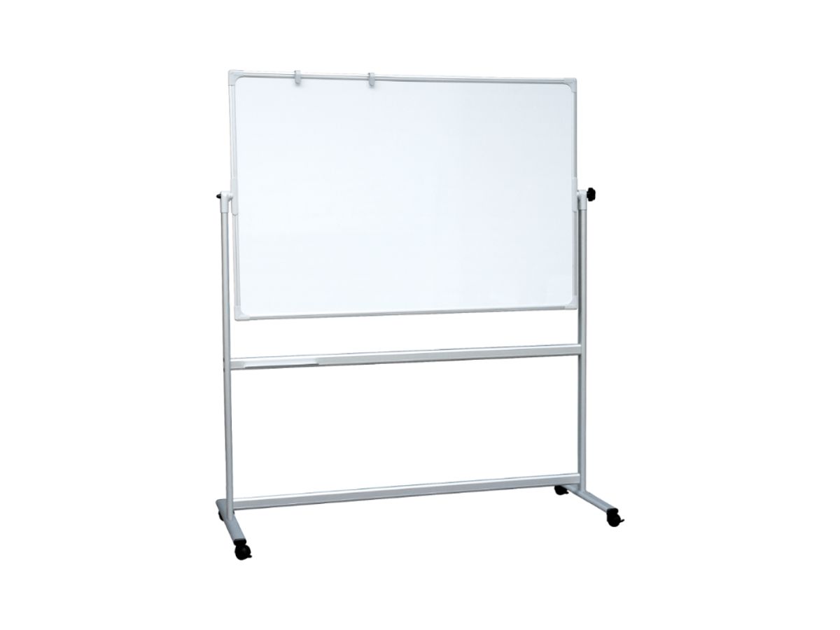 Mobil og Vendbar Naga Whiteboard 120 × 90 cm Hvid