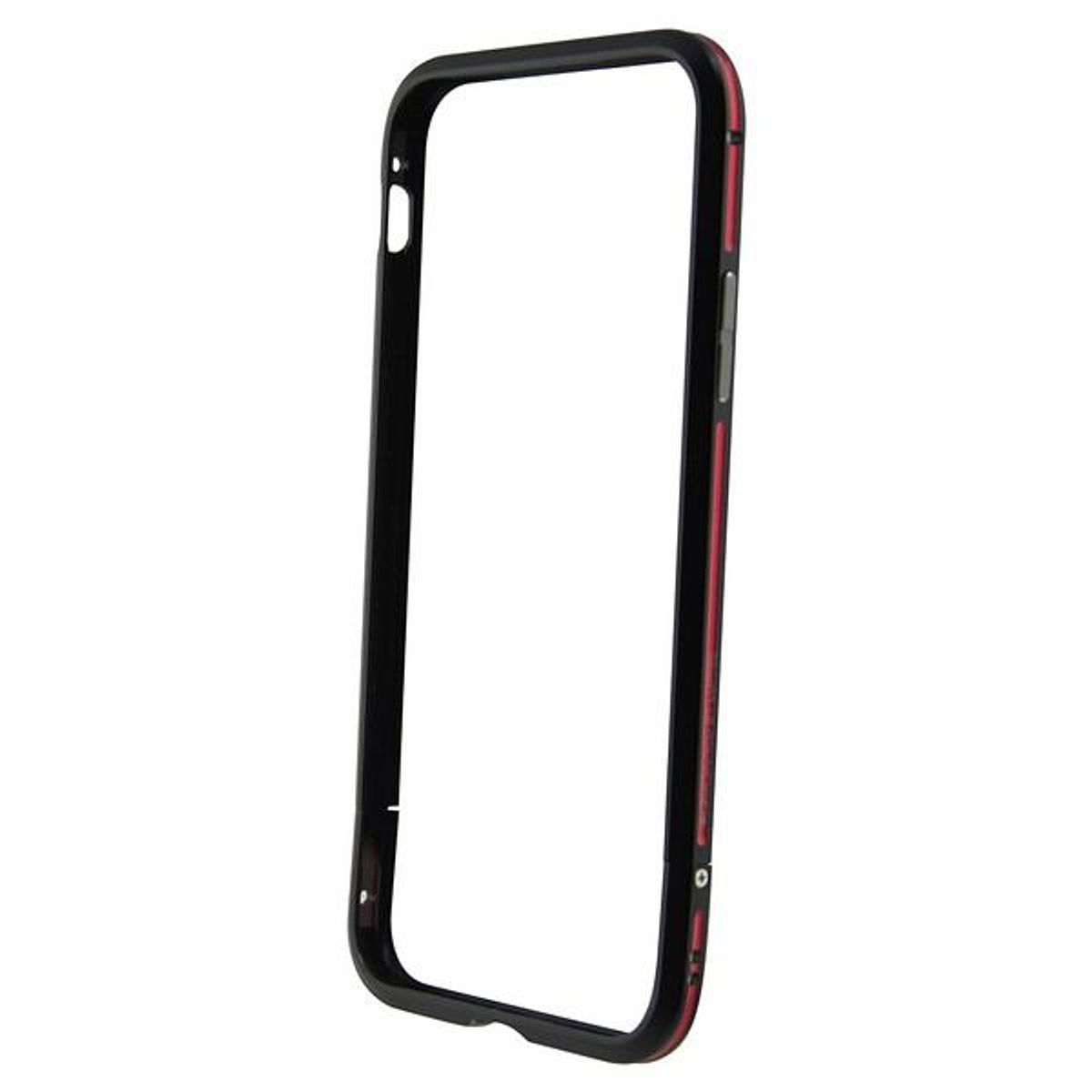 Mobilcover Iphone X/xs KSIX Bumper Aluminium Sort/Rød