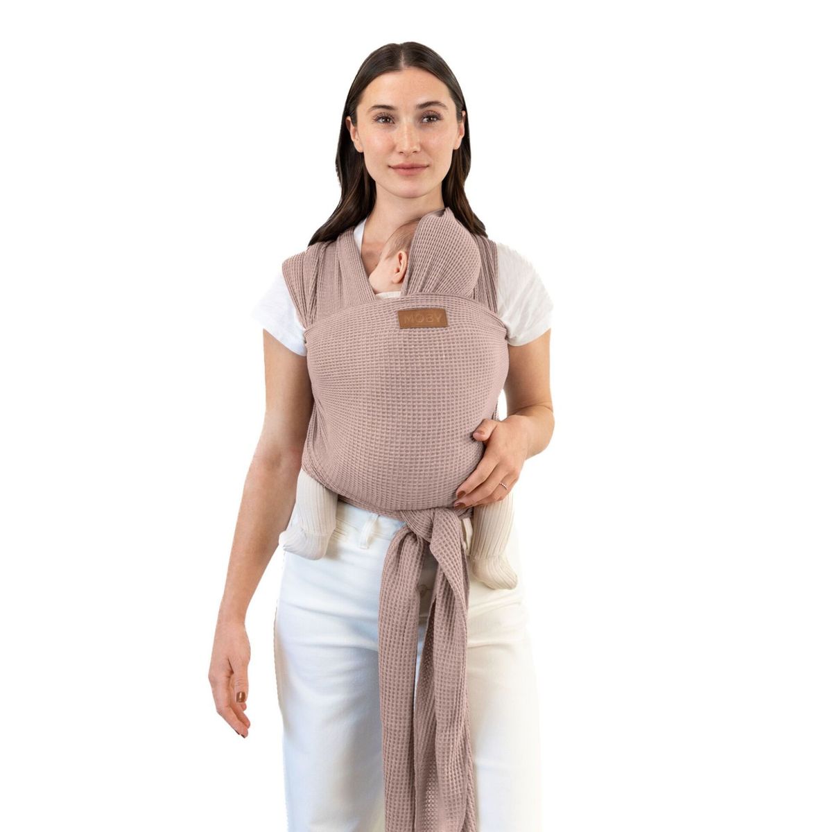 Moby Waffle Knit Wrap - Sandstone