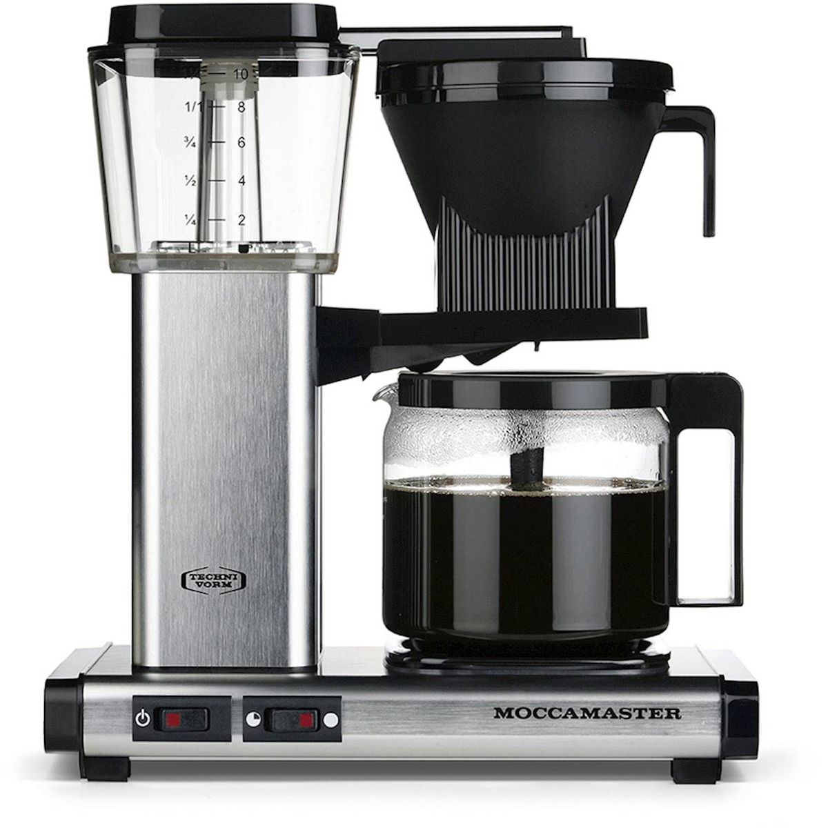 Moccamaster Kaffemaskine Automatic Brushed Silver