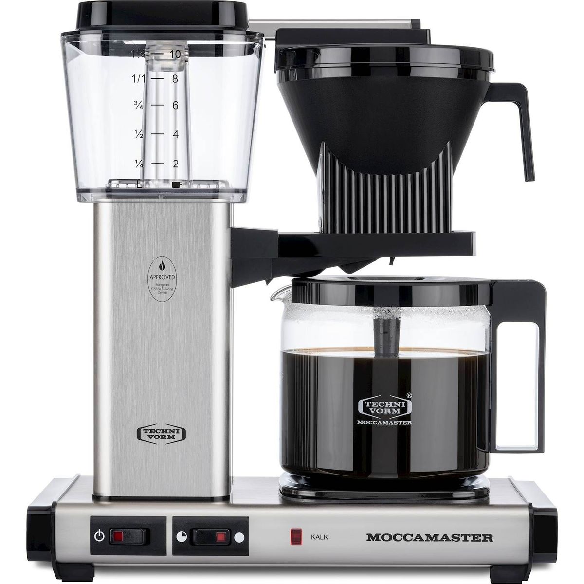 Moccamaster Kaffemaskine Automatic S Brushed Sil.53778