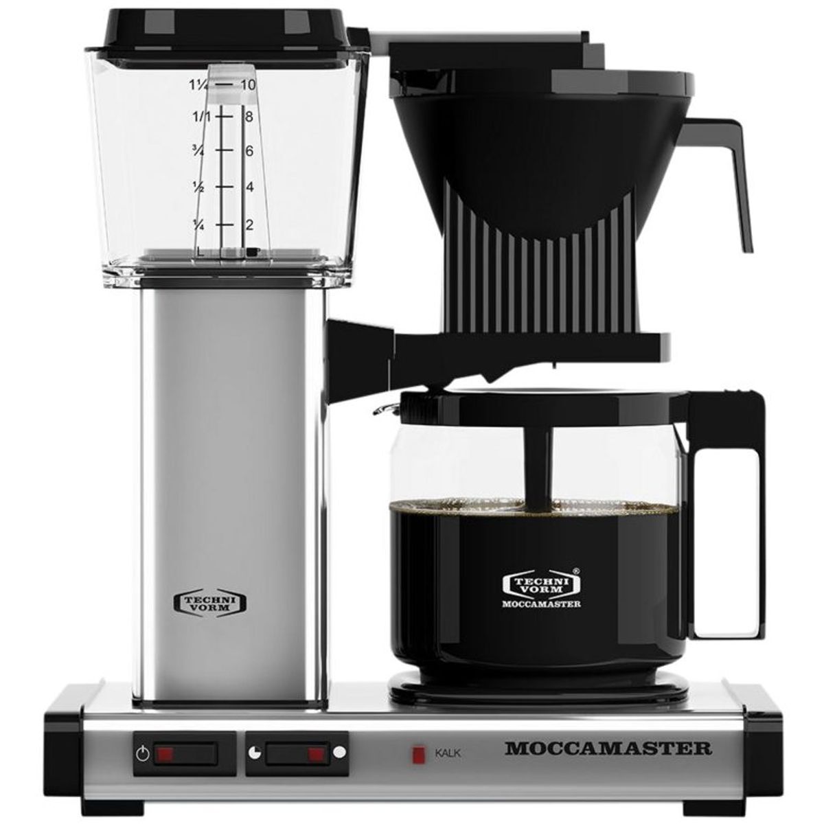 Moccamaster Kaffemaskine Automatic S Polished Silver