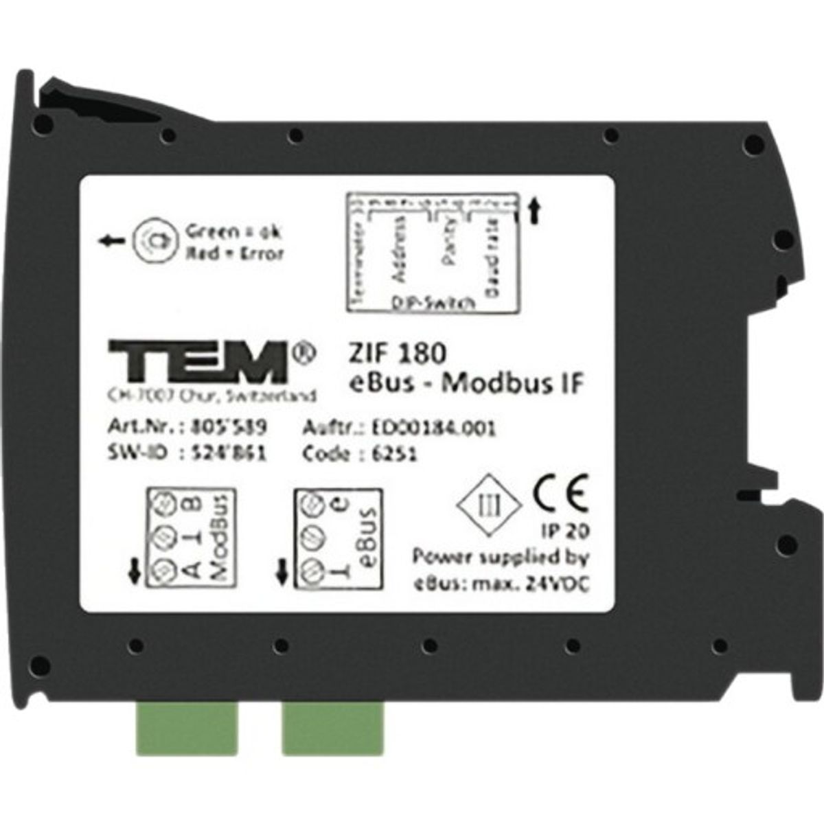 Modbus interface