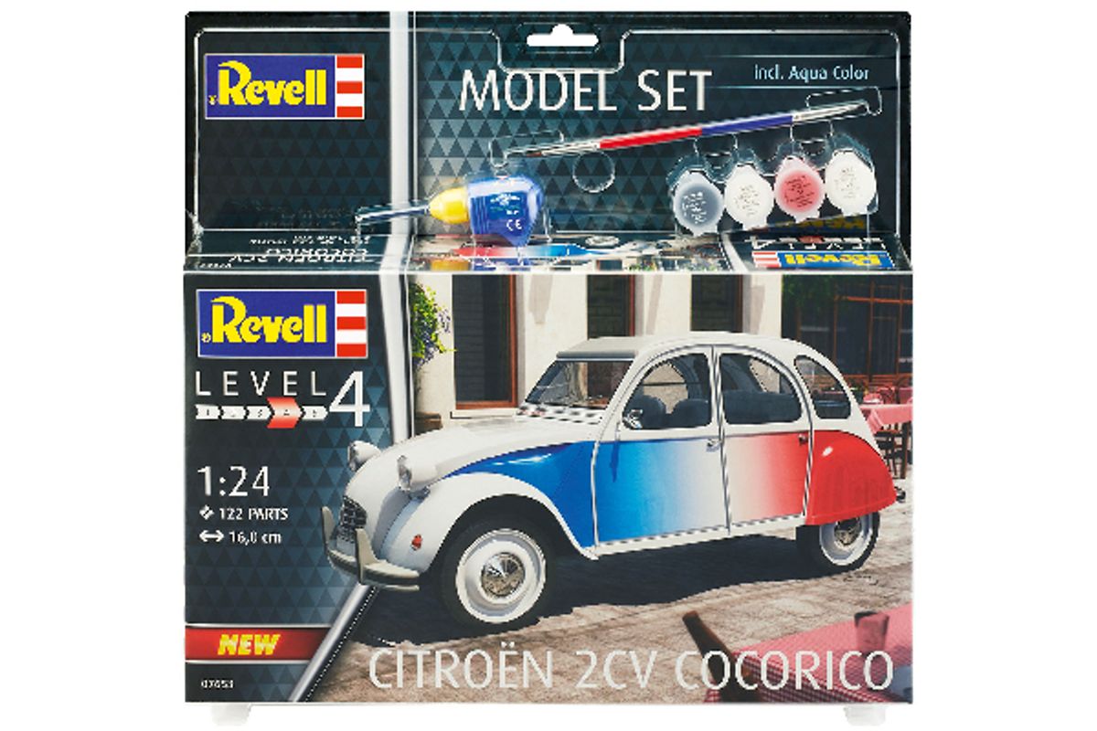 Model Set Citroen 2 CV Coccorico