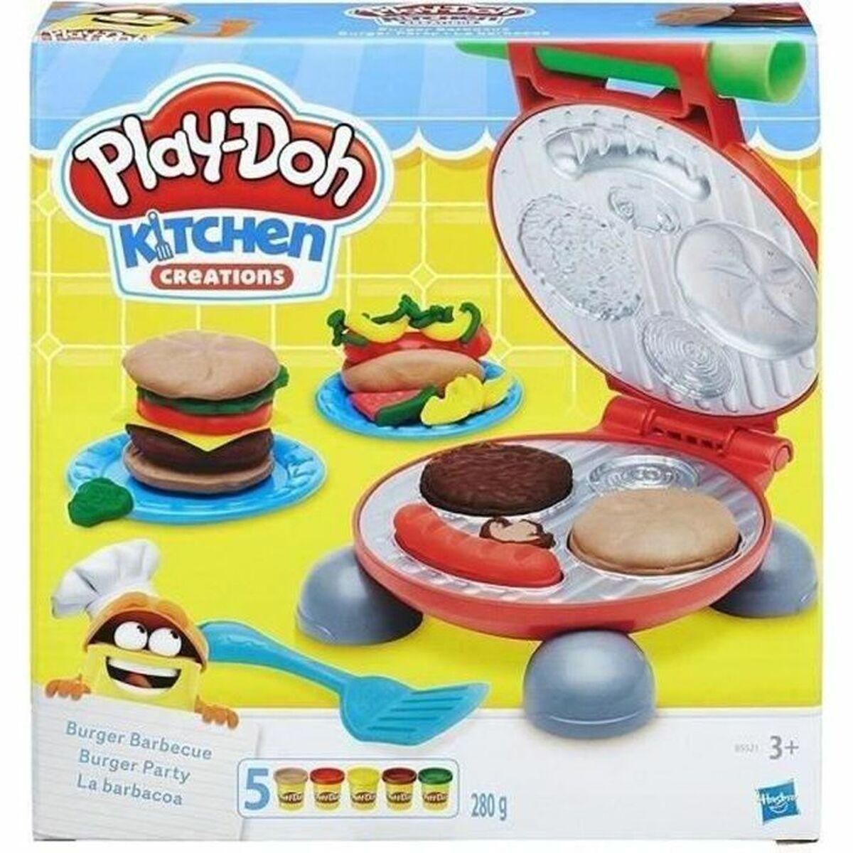 Modellervoks Spil Play-Doh Burger Party