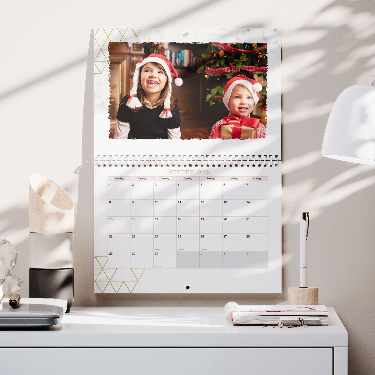 Moderne Kalender - Dobbeltsidet