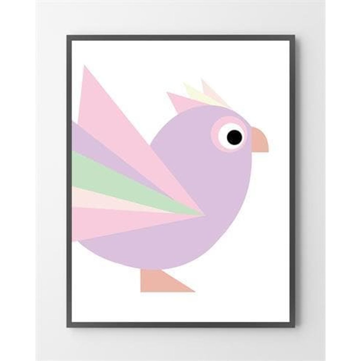 Moderne plakater - Birdy Modern - 30x40 cm.