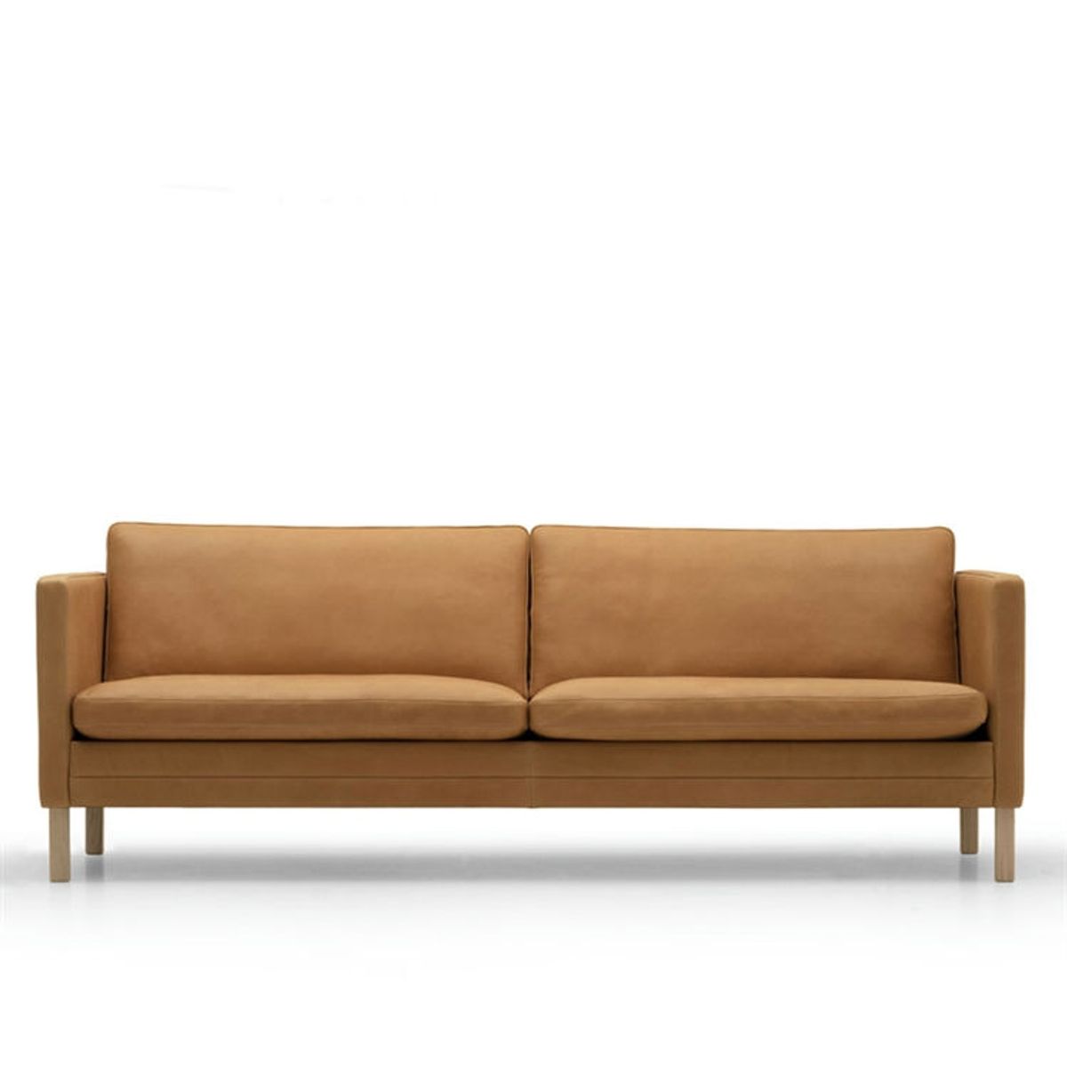 Mogens Hansen MH2614 Sofa Læder Natur/Sæbebehandlet Eg (Frej 05)