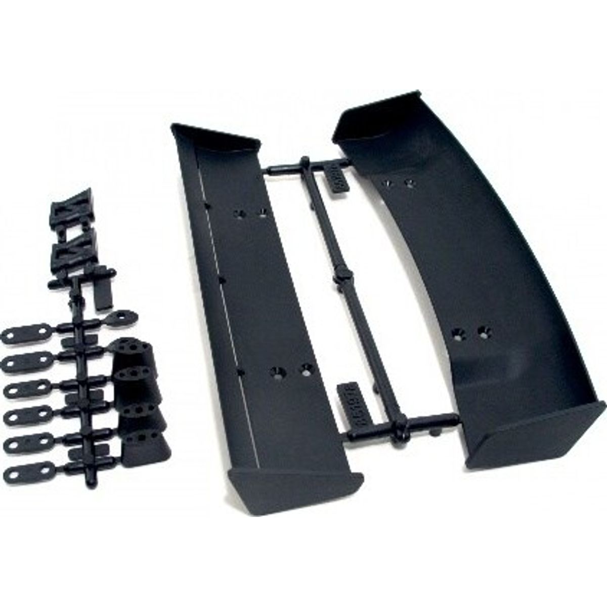 Molded Wing Set (2 Types/1/10 Scale/black) - Hp85197 - Hpi Racing