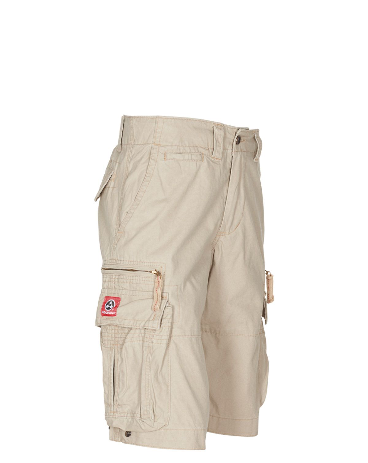 Molecule Cruisers Cargo Shorts Beige