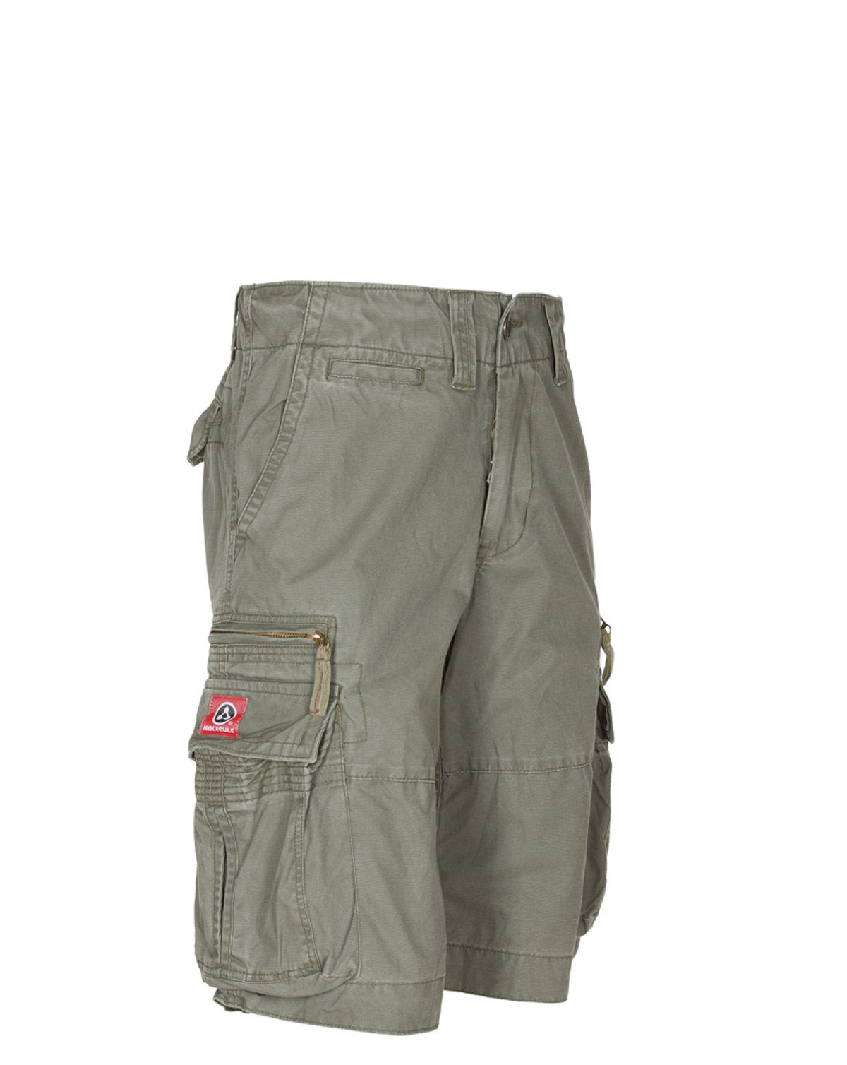 Molecule Cruisers Cargo Shorts Oliven