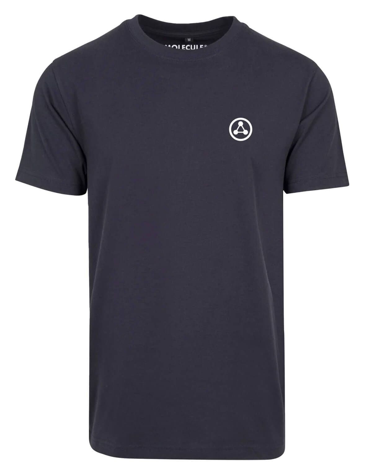 Molecule T-Shirt m. lille Logo Navy