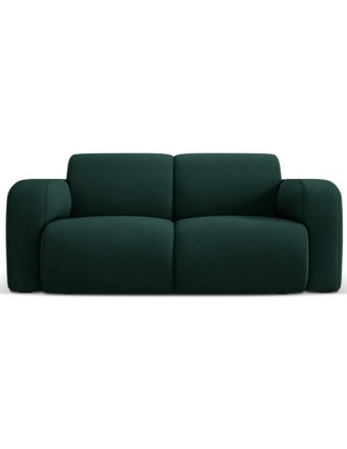 Molino 2-personers sofa i polyester B170 x D95 cm - Flaskegrøn