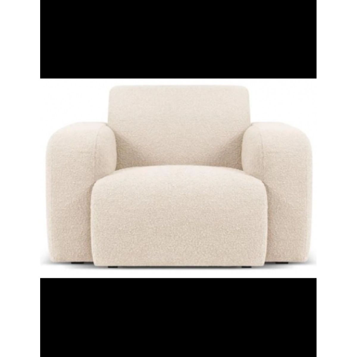 Molino Lænestol i bouclé B105 x D95 cm - Beige