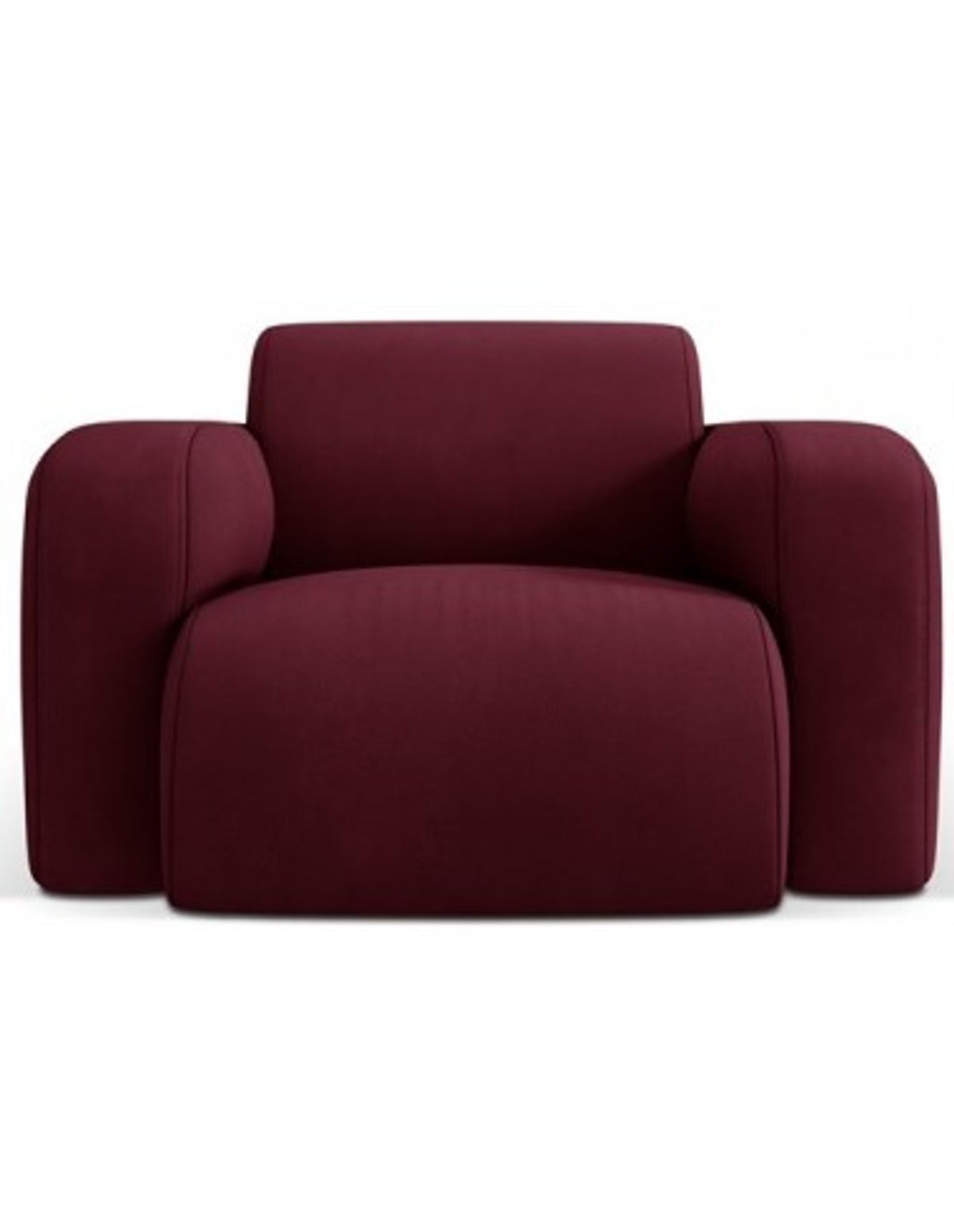 Molino Lænestol i polyester B105 x D95 cm - Bordeaux