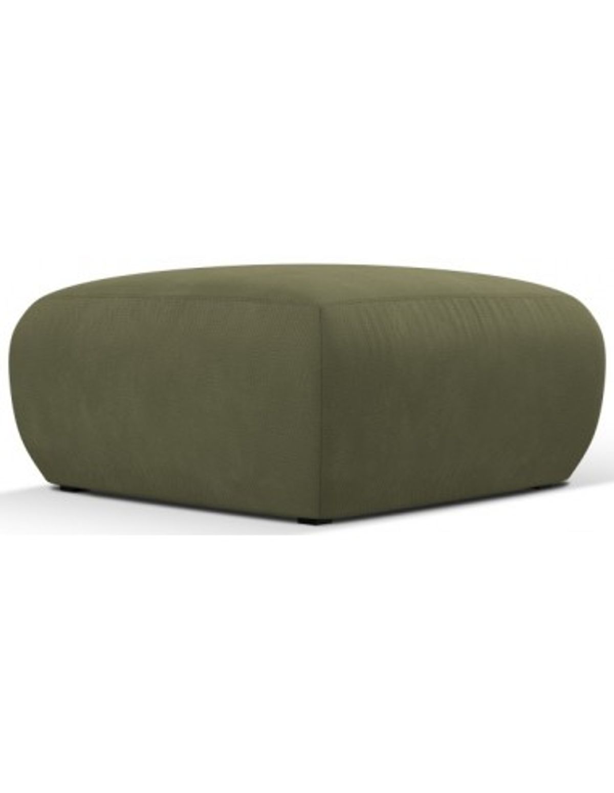 Molino puf til sofa i polyester B75 x D75 cm - Lysegrøn