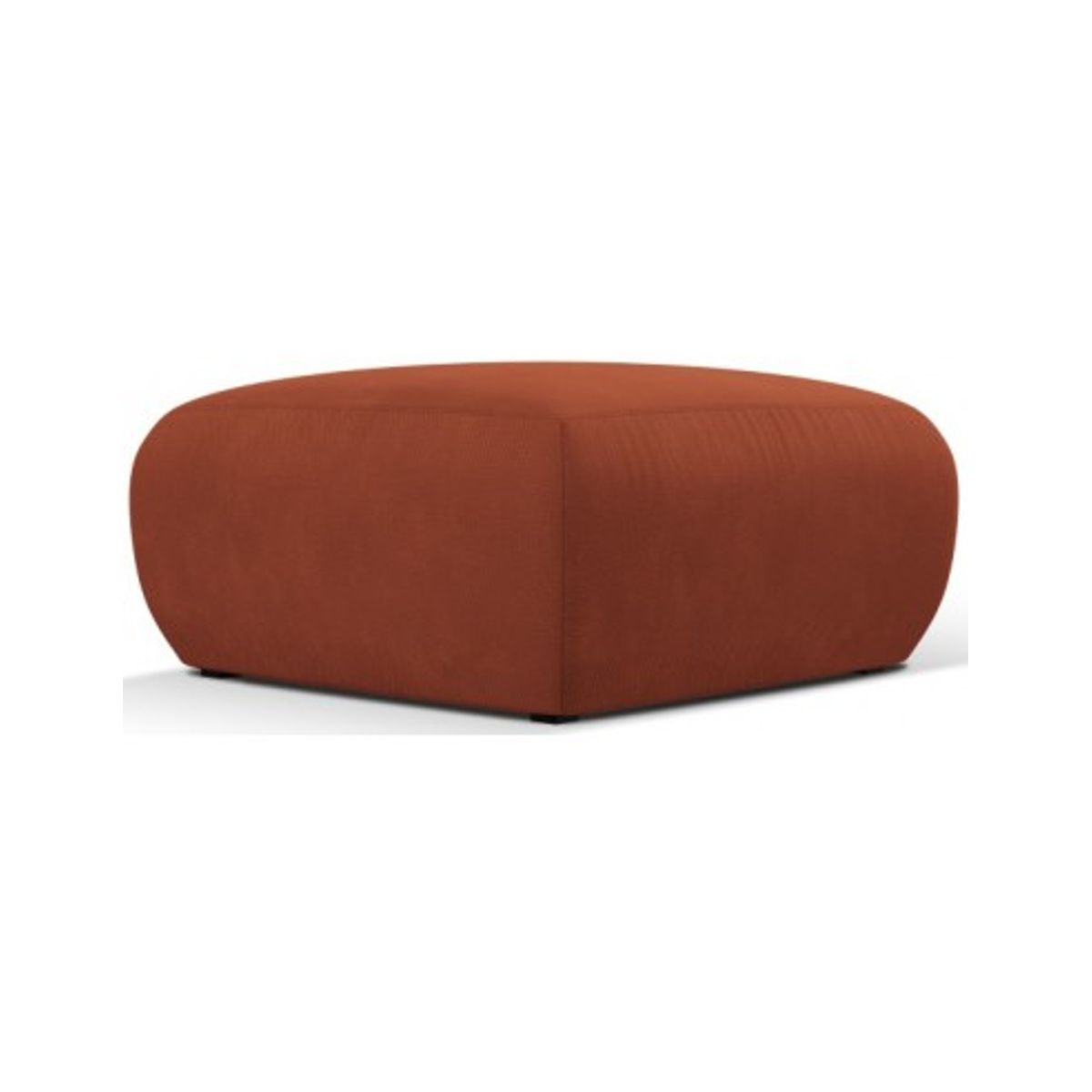 Molino puf til sofa i polyester B75 x D75 cm - Orange