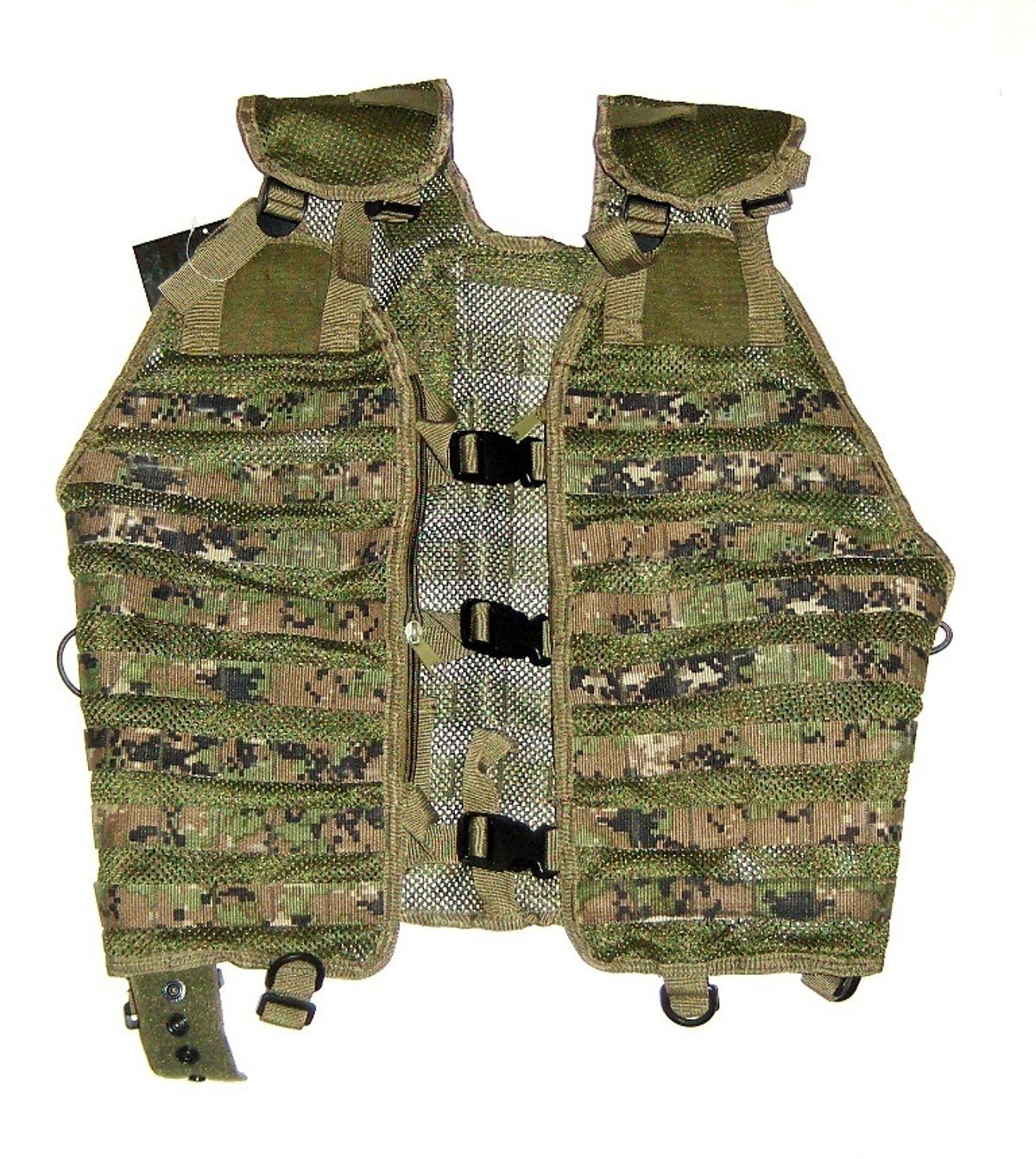 Molle vest, Digital Woodland