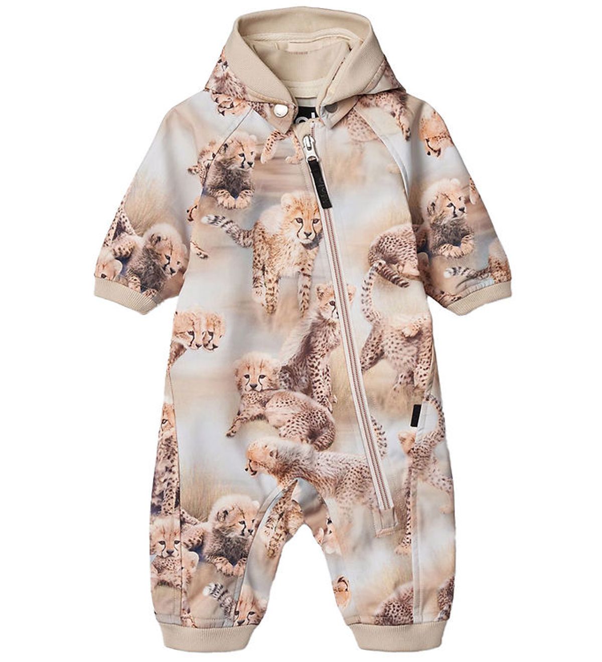 Molo Softshelldragt m. Fleece - Hill - Cheetah Cubs