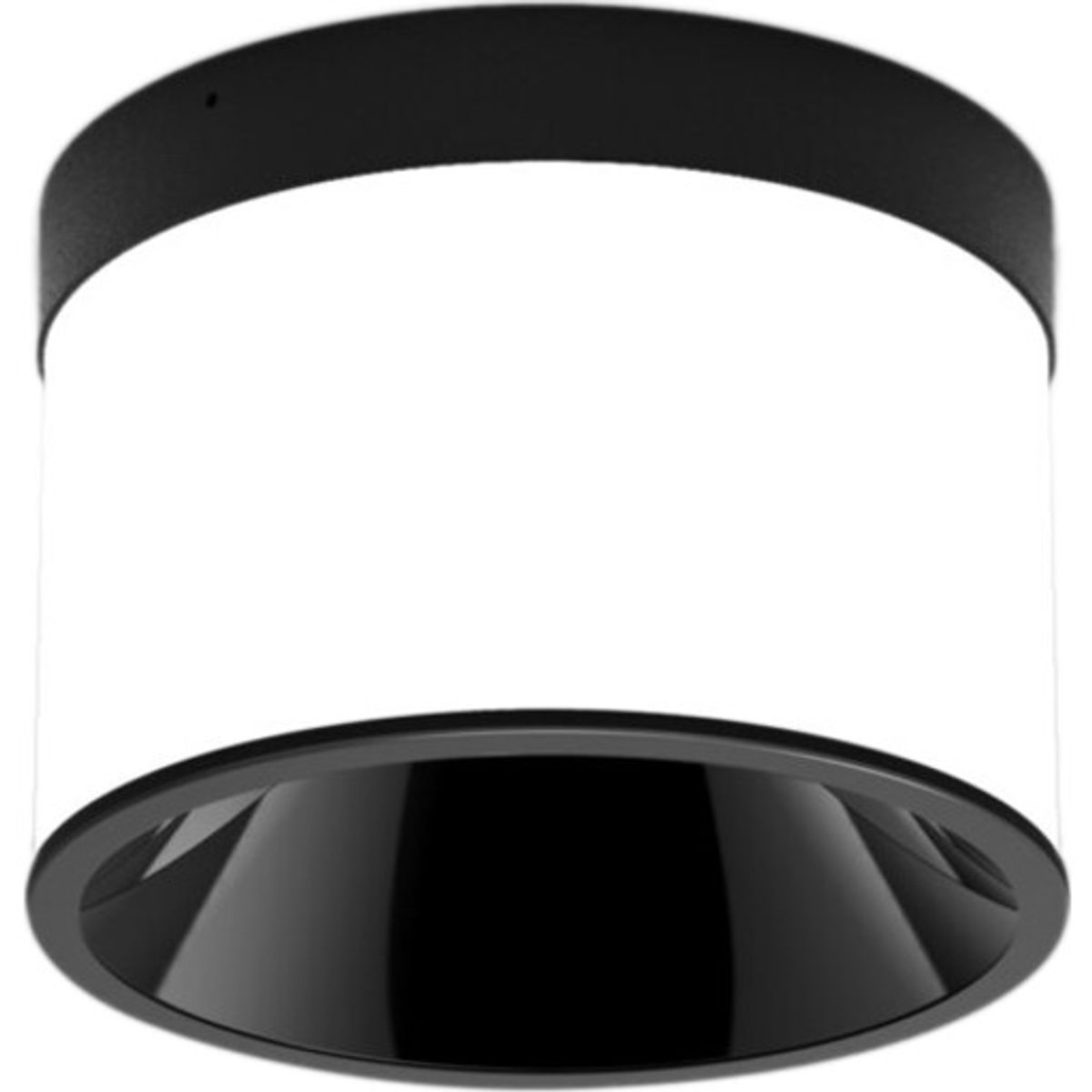 Molto Luce Dark Night påbygningsspot, 40W, sort