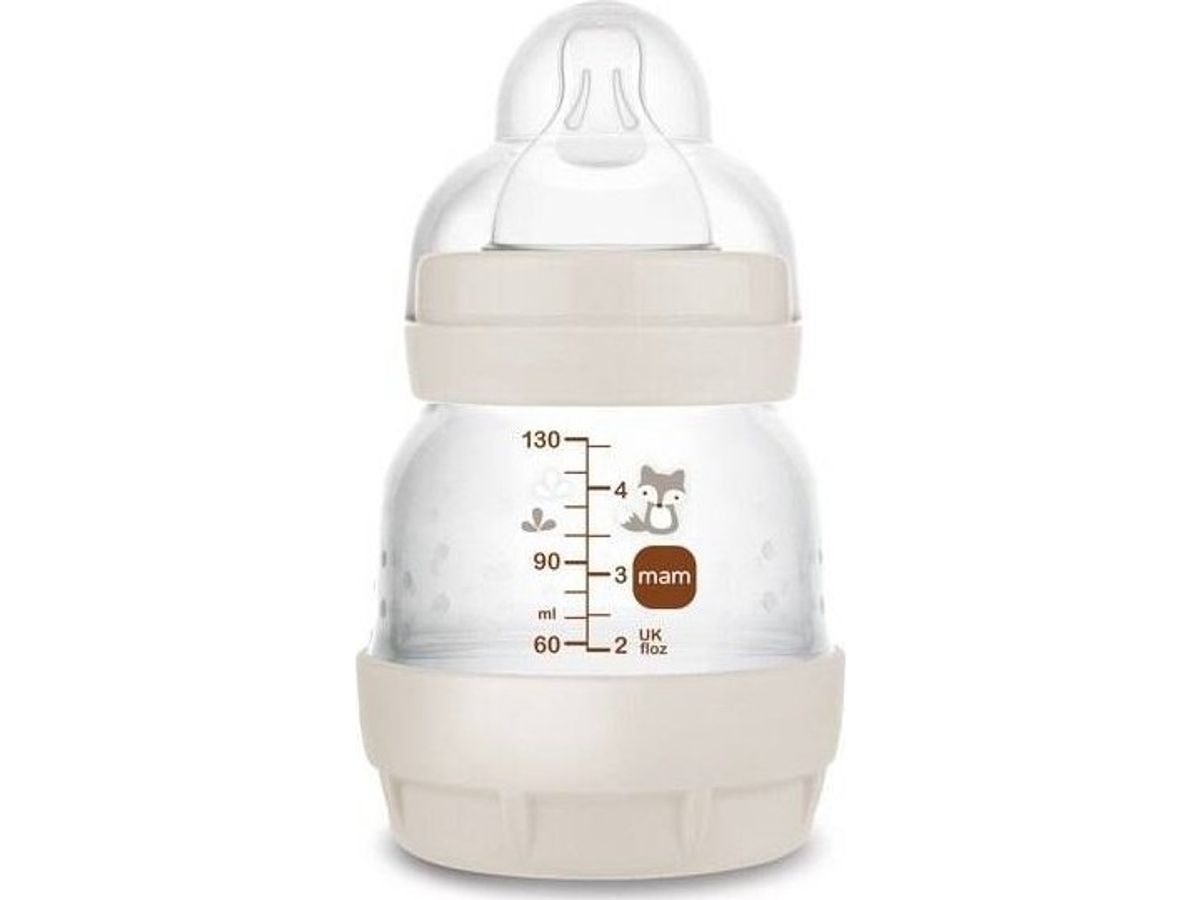 Mom-Bottle Anti-Colic Perfect Start 130Ml,Planet Love,Unisex