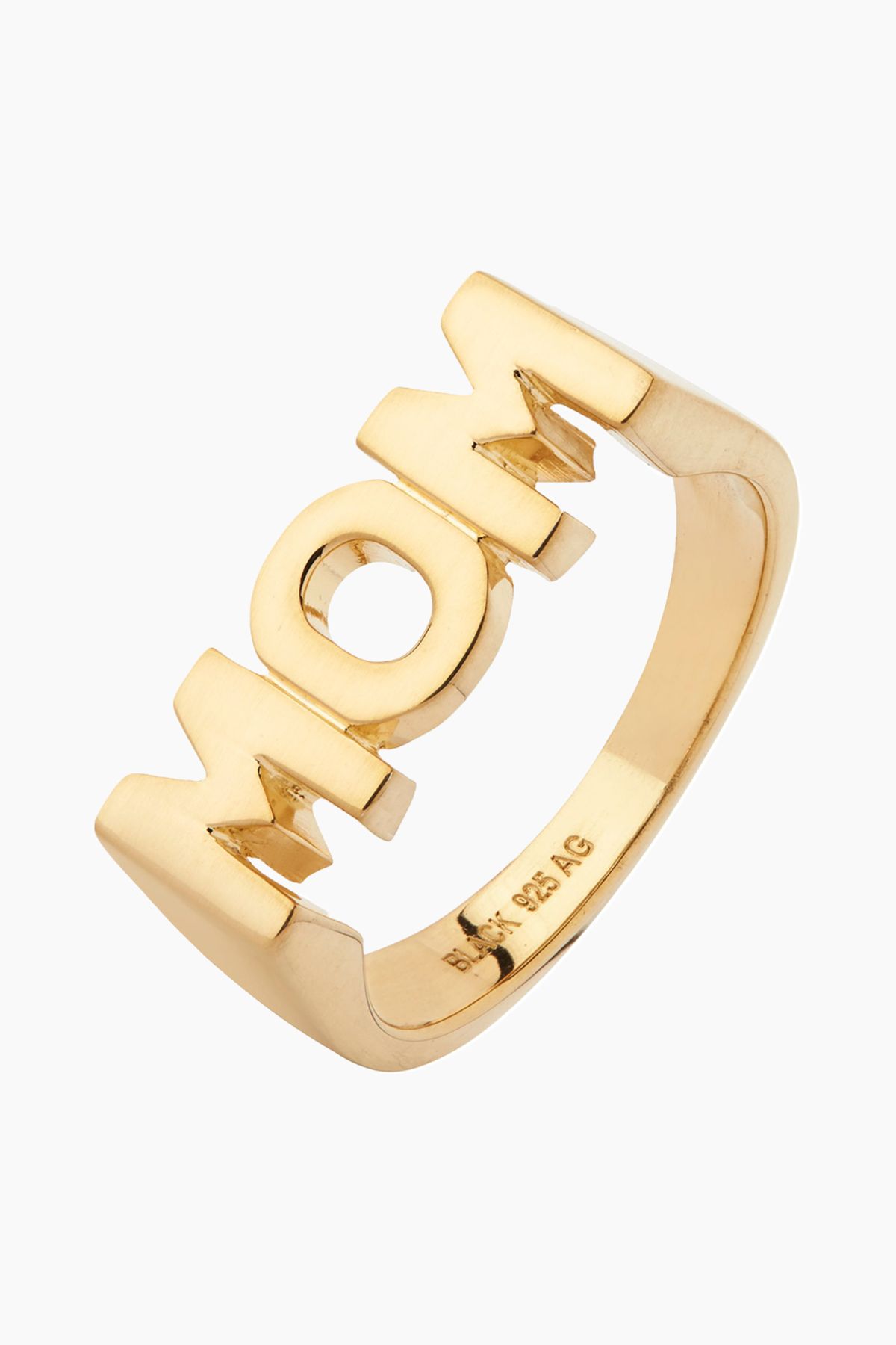 Mom Ring - Goldplated Silver - Maria Black - Guld 50