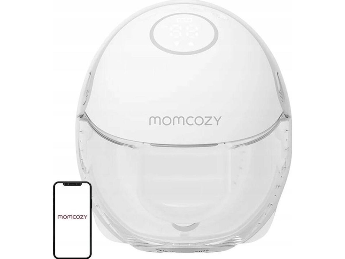 Momcozy M6 Single Breast Pump With App (Gray)