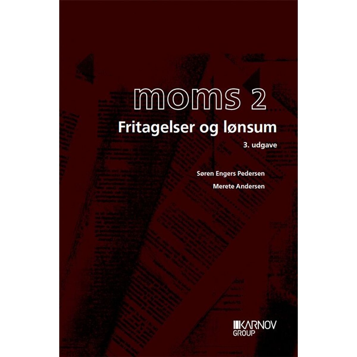 Moms 2 - Søren Engers Pedersen - Bog