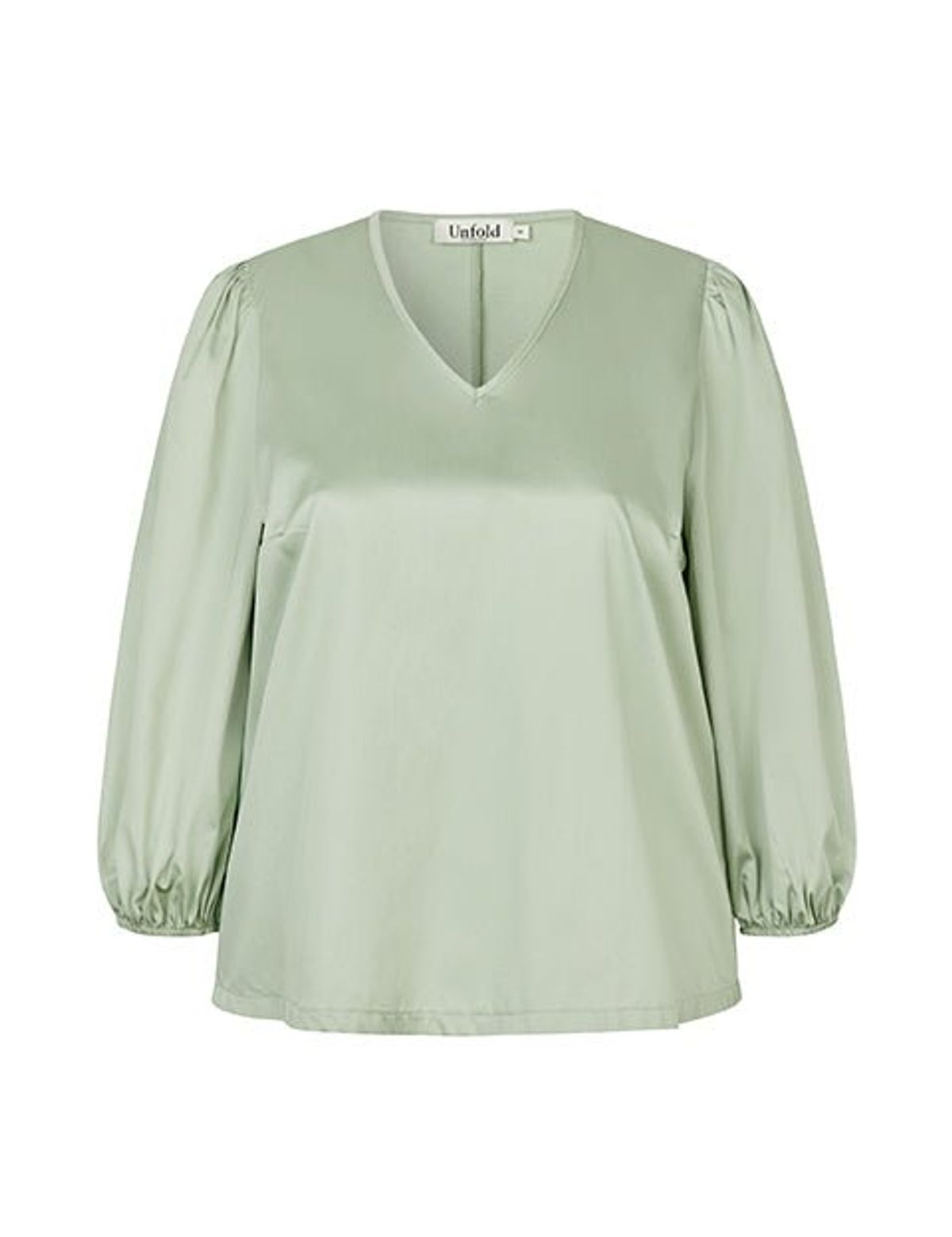 Mona bluse i sage - XXL/52-54