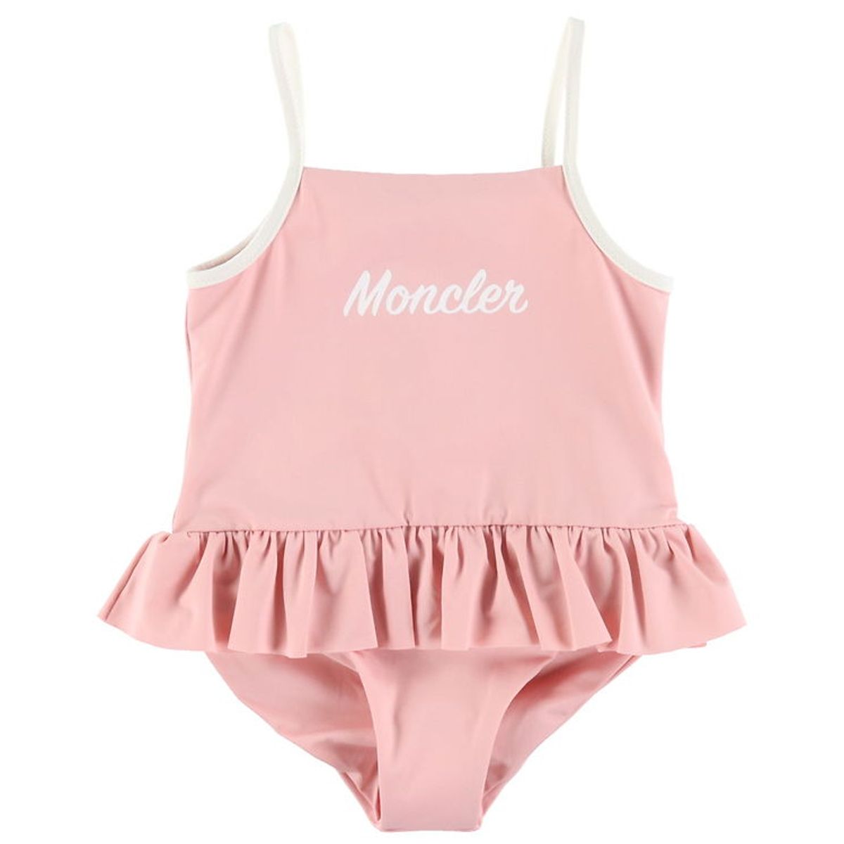 Moncler Badedragt - Rosa m. Hvid