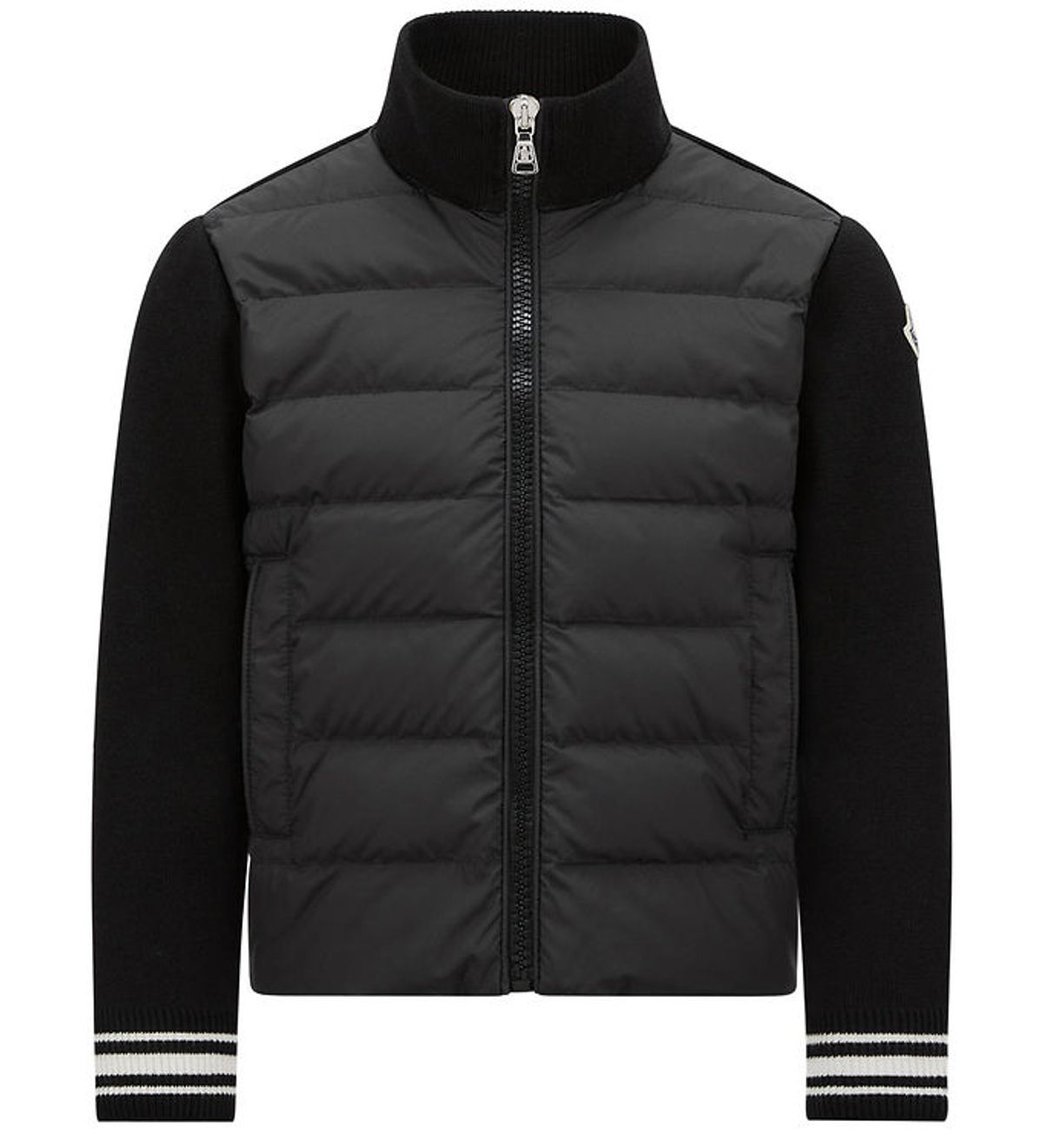 Moncler Cardigan - Strik/Dun - Sort