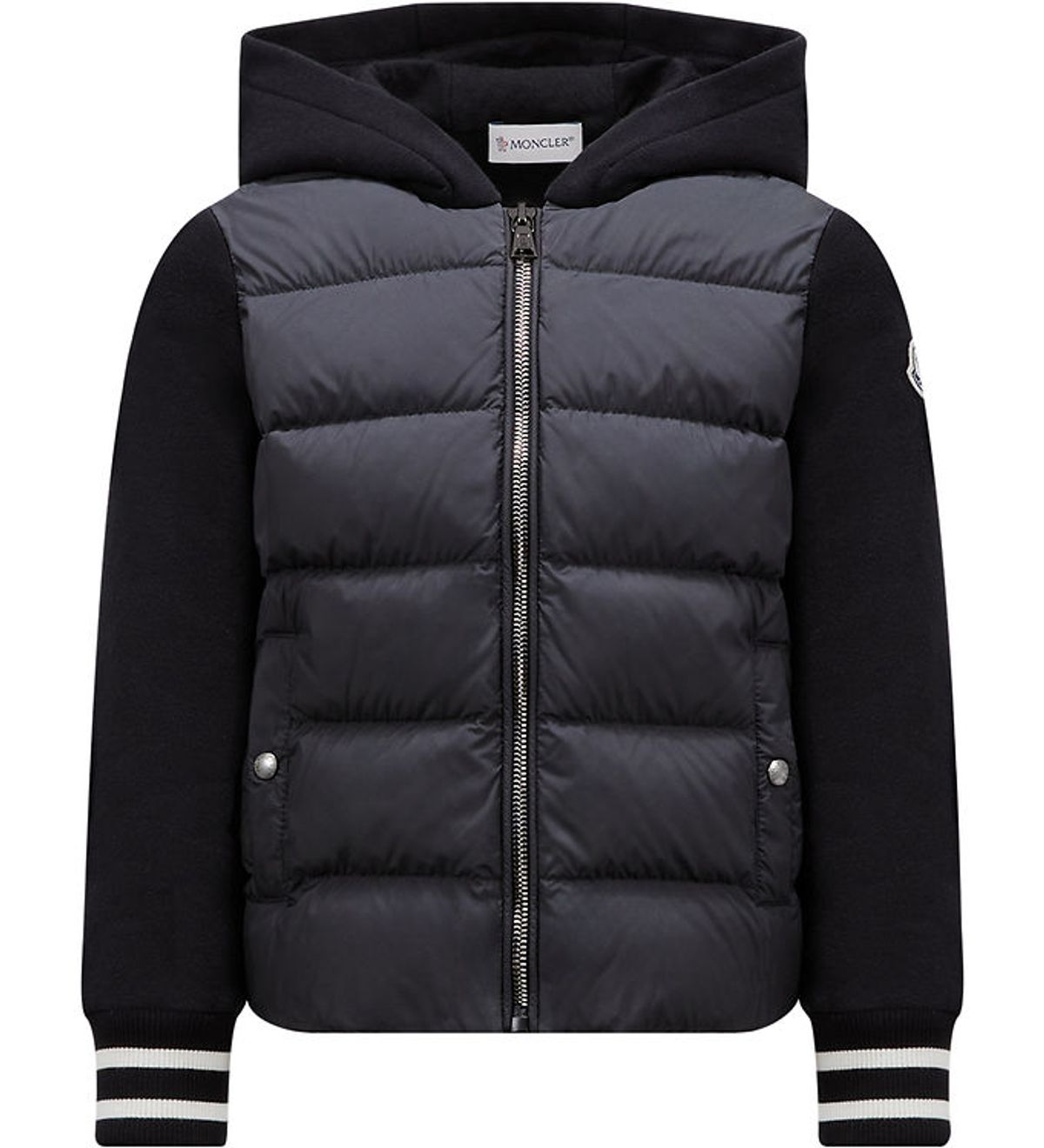 Moncler Cardigan - Sweat/Dun - Sort