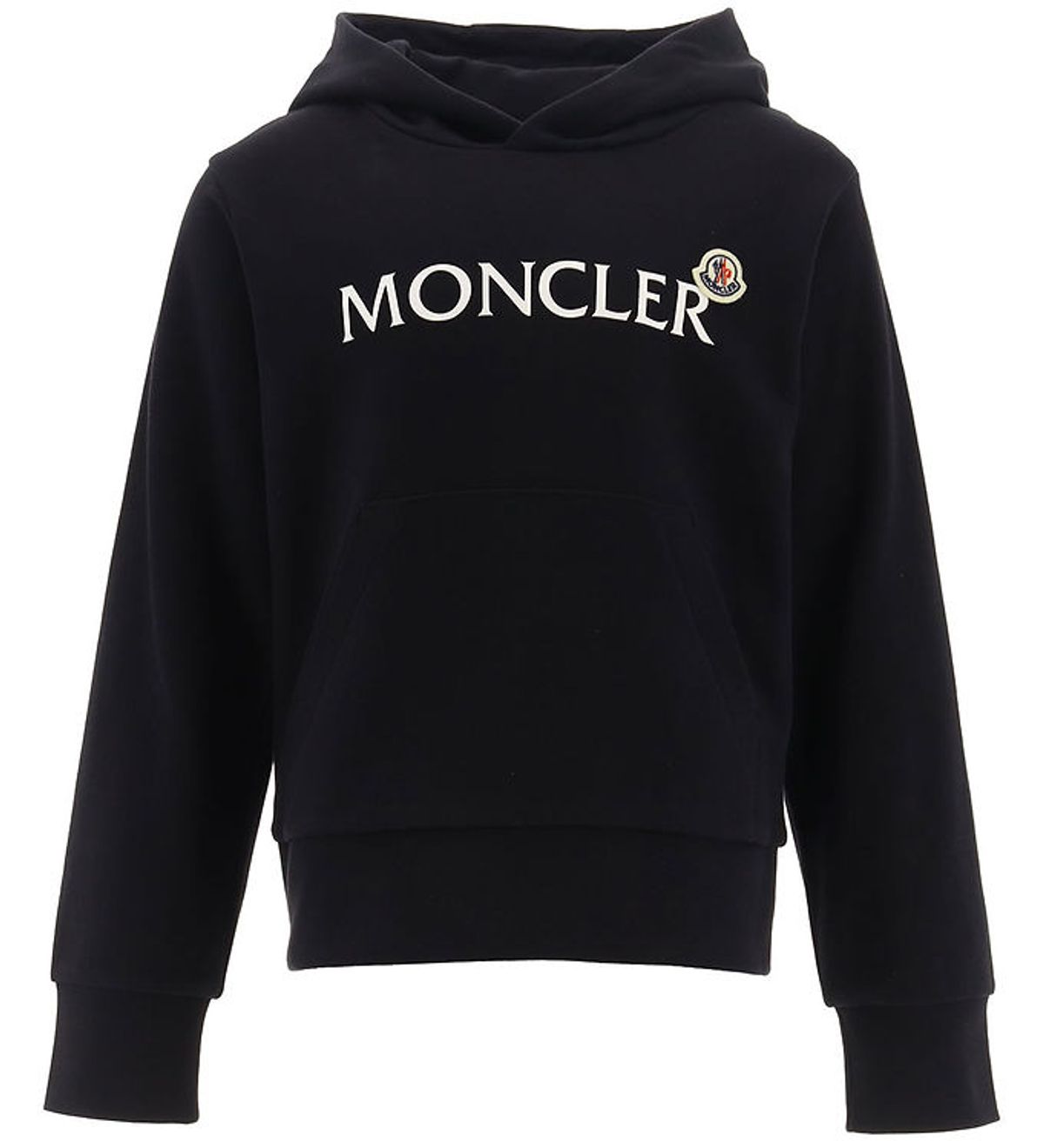 Moncler Hættetrøje - Sort m. Print