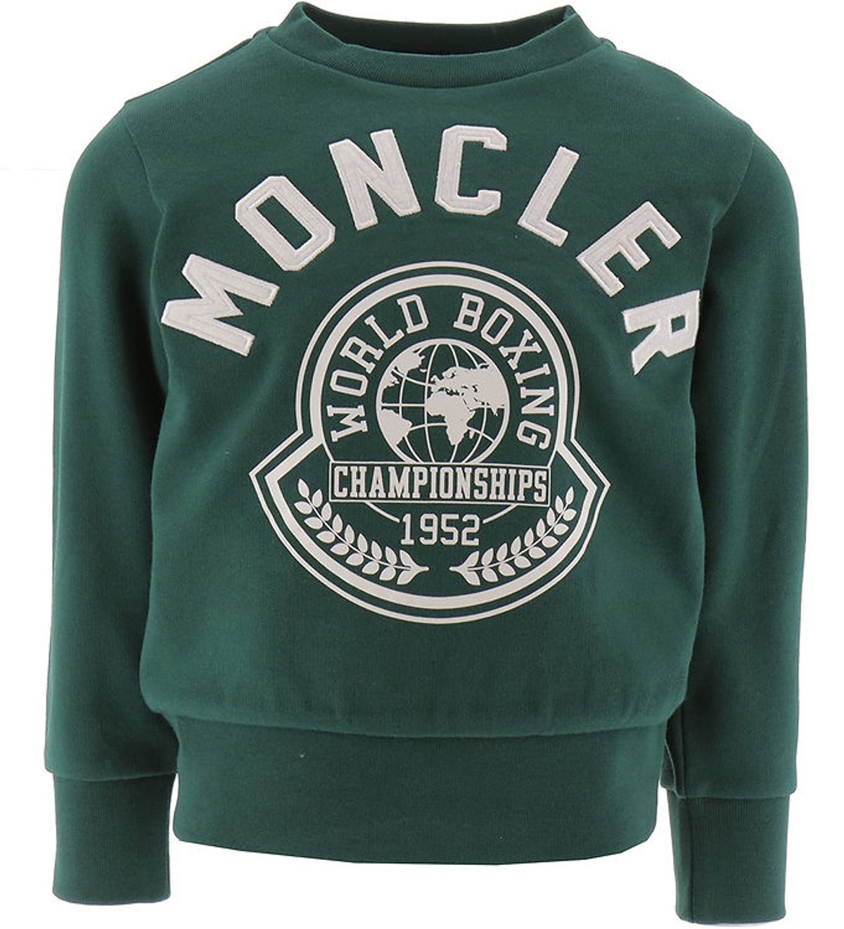 Moncler Sweatshirt - Grøn/Hvid