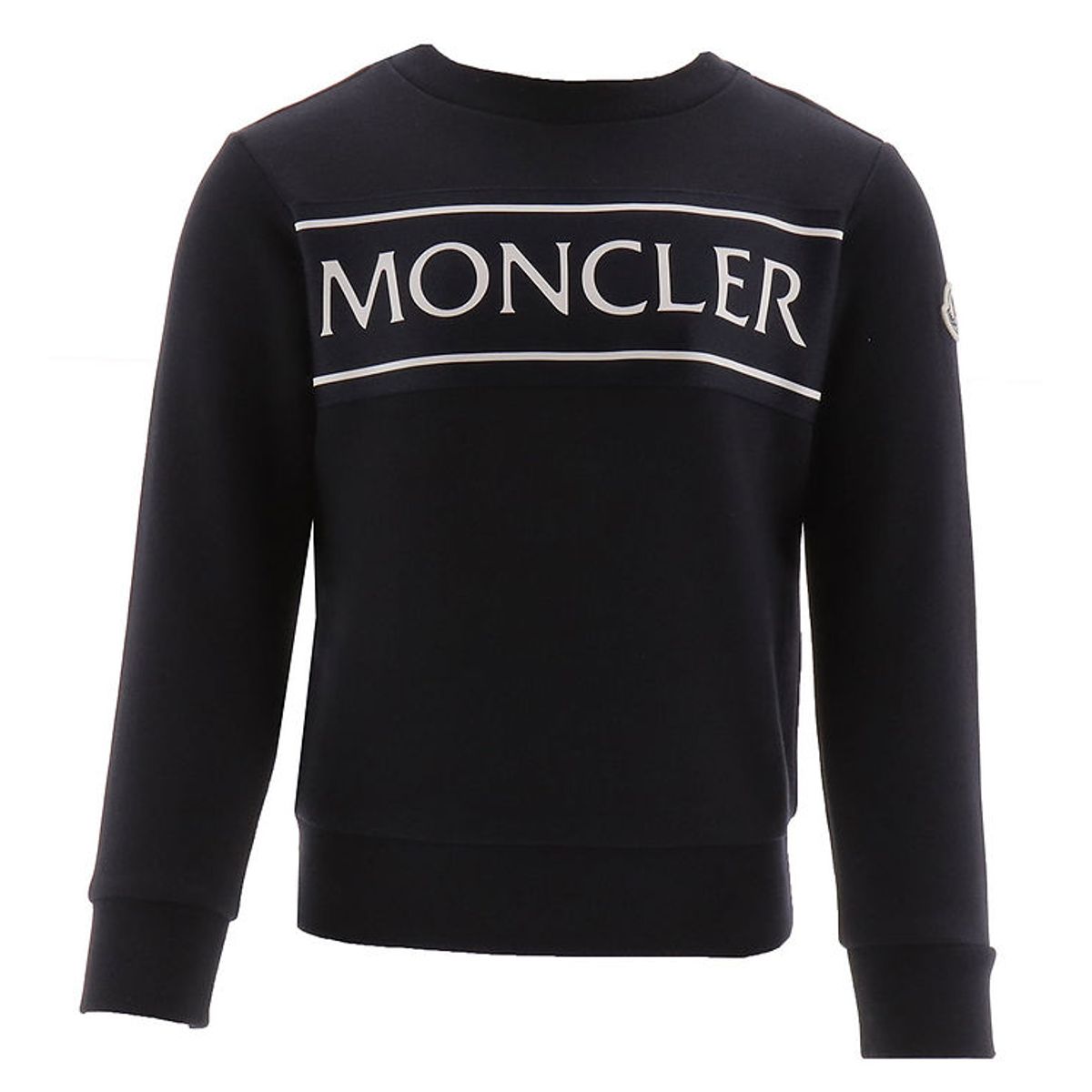 Moncler Sweatshirt - Navy m. Hvid