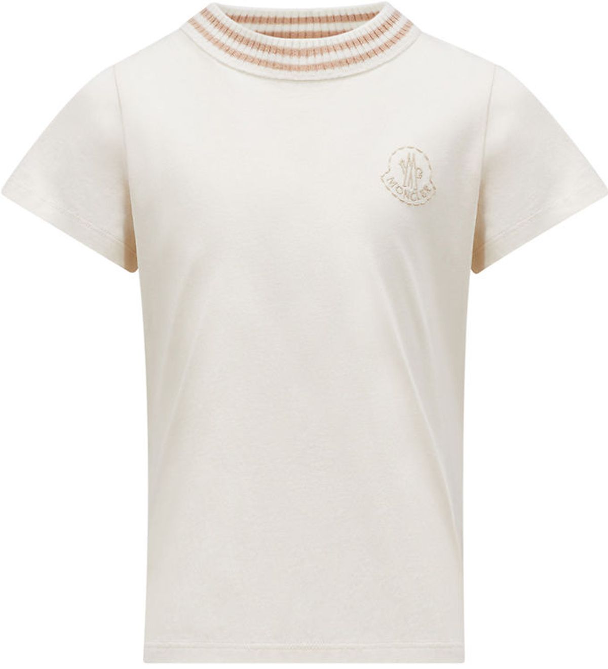 Moncler T-shirt - Cream