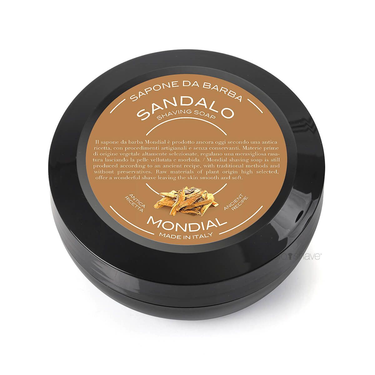 Mondial Shaving Barbersæbe, Sandalwood, 60 gr.